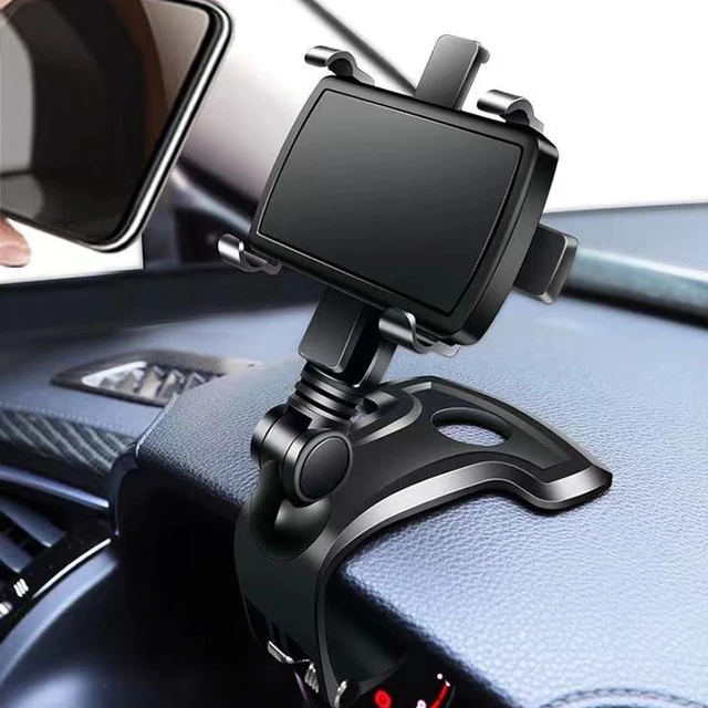 Support de téléphone pour miroir de voiture - Support de téléphone portable  pour