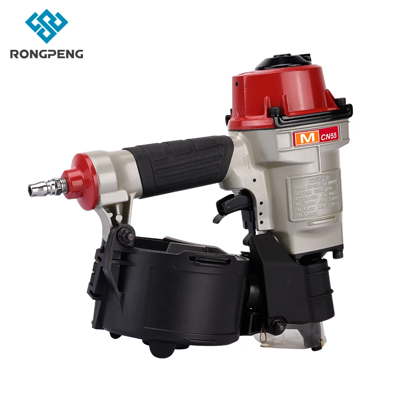 RONGPENG Heavy Duty Industrial Coil Pallet Nailer Air Nail Gun