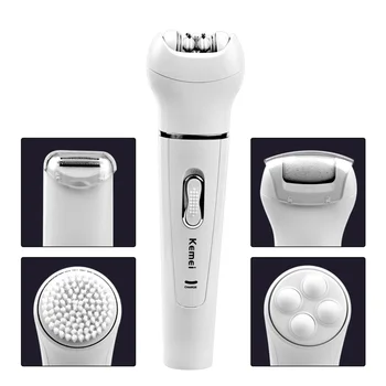 

5 In 1 Face Cleaning Brush CleanserRechargable Women Epilator Facial Cleansing Device Callus Remover Lady Shaver Massager 45