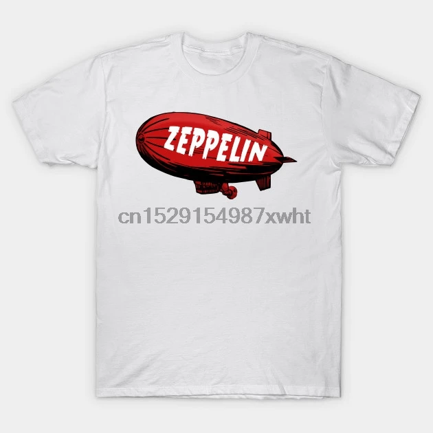 Красная футболка ZEPPELIN для мужчин и женщин | Мужская одежда