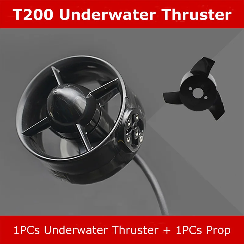 1PCS T200 Underwater Thruster Underwater Robot Motor Unmanned Boat Gift Propeller for RC Tug Bait Boat DIY Spare Parts _ - AliExpress Mobile