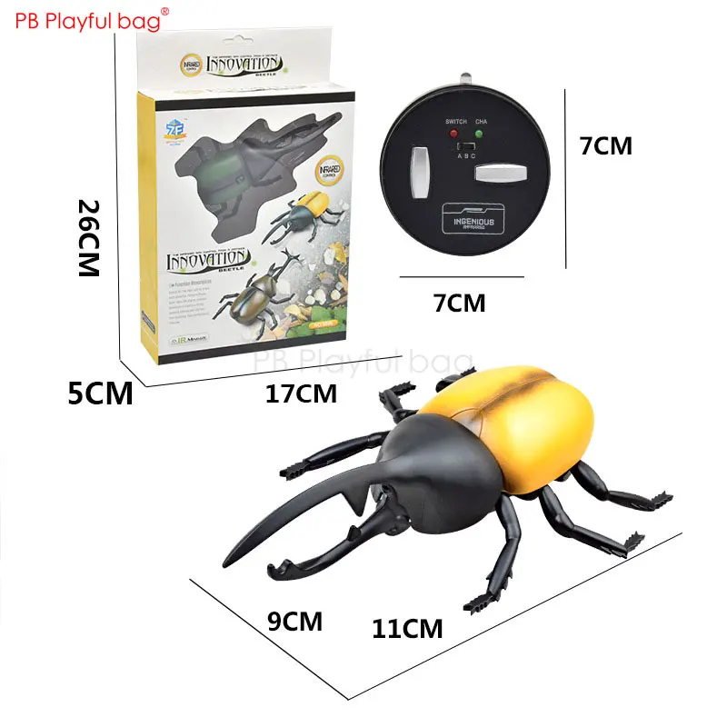 RC Insect Electric Simulated Snake toys Remote Control Animal Model Adult Tricky toys Cockroach Pillbug Children gifts AC38 5
