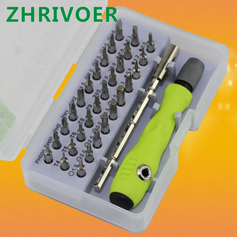 

32 in 1 multifunctional screwdriver set combination mobile phone dismantling digital electronic product maintenance tool