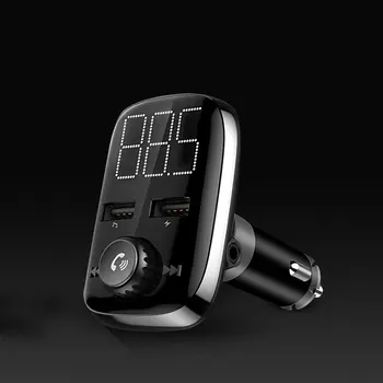 

Bluetooth Car Kit Hands Free FM Transmitter Dual USB Charger Bluetooth Handsfree Wireless Car Mp3 Music Player