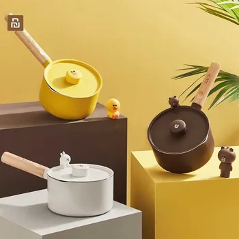 

Youpin Mini milk pans Christmas Gift Chocolate Milk Soup No-Stick Cooking Pot General Use for Gas & Induction Cooker