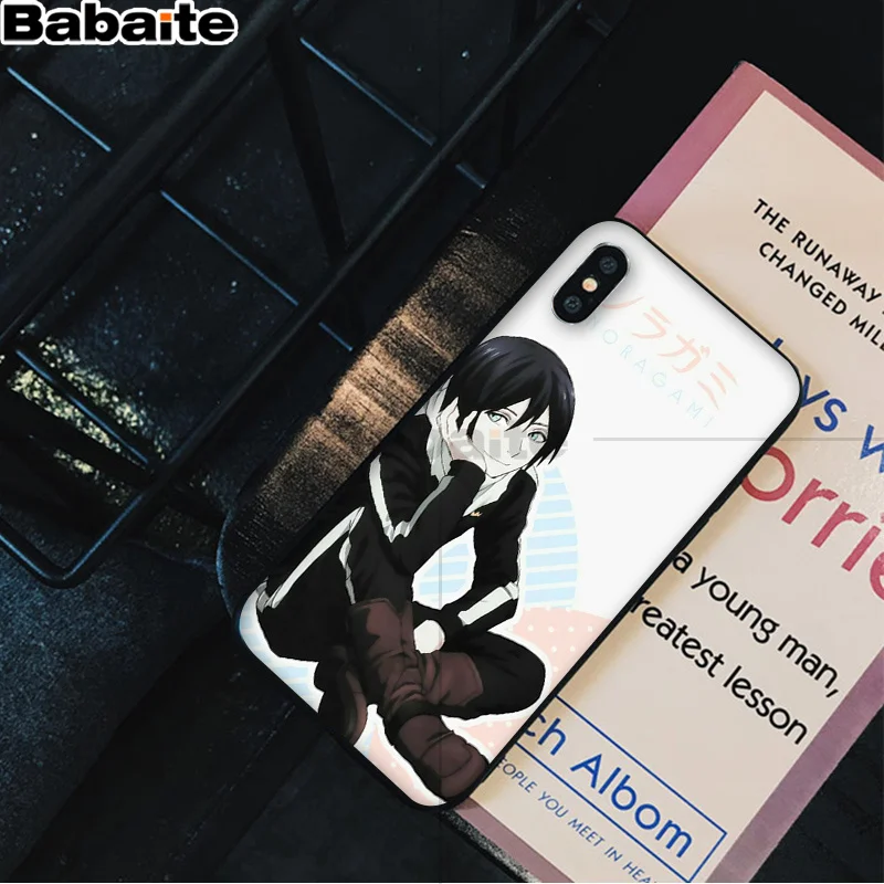 A15 Babaite Noragami yato Аниме новое поступление черная ячейка чехол для iPhone X XS MAX 6 6S 7 7plus 8 8Plus 5 5S XR - Цвет: A15
