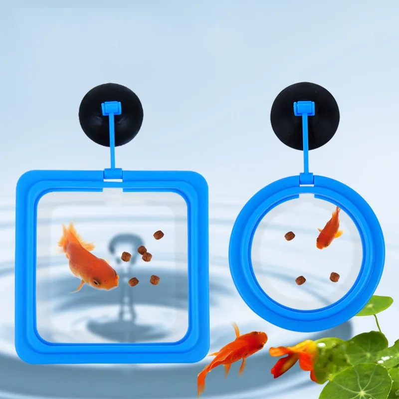 

Great Feed Floating Everywhere Fish Food Ring Aquarium Tank Mariculture es feeding er