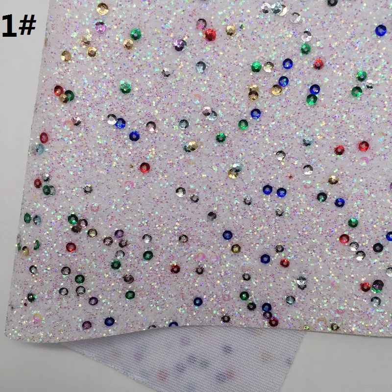 1 шт. 21X29 см неоновая блестящая ткань, массивная блестящая кожа, блестящая кожаная простыня для изготовления луков LEOsyntheticoDIY T337A - Цвет: 1
