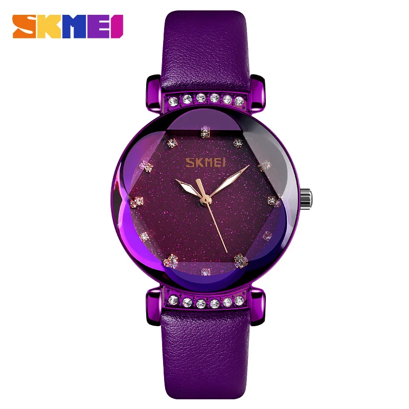 

SKMEI Fashion Women Watches Quartz Sport Ladies Watch Stainless Steel Strap 3Bar Waterproof Watches Reloj Mujer Zegarki Damskie