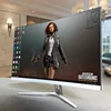 4K resolution 27 inch 165hz uhd monitors set pc desktop  curved gaming monitor ► Photo 1/6