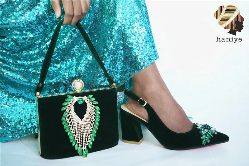 Г., модные итальянские дизайнерские туфли комплект из модных туфель и сумочки в африканском стиле, вечерние туфли и сумочка в нигерийском стиле