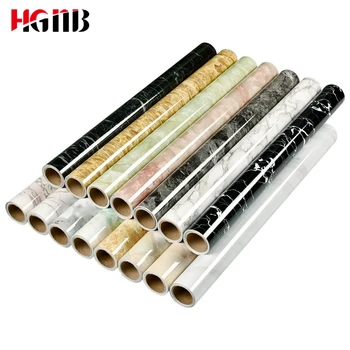 

Self-adhesive Waterproof Marble Vinyl Film Wallpaper for Bathroom Kitchen Cupboard Countertops Contact Paper PVC Wall Stickers