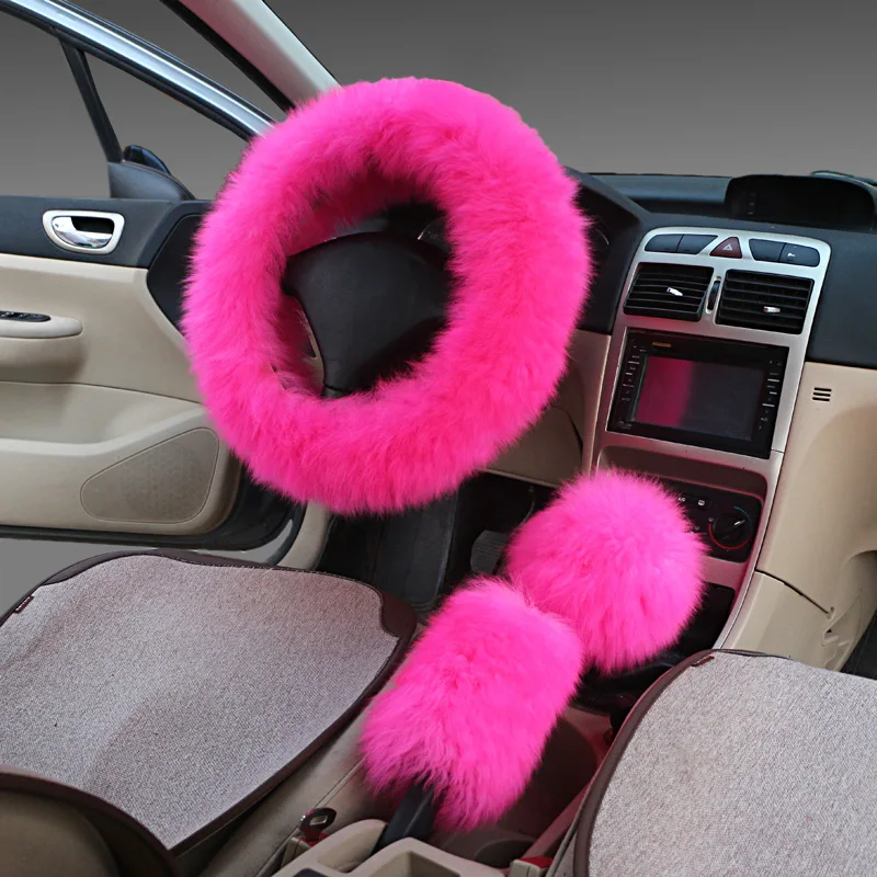 Steering Wheel Cover steering wheel cover For Women Girl 3PCS