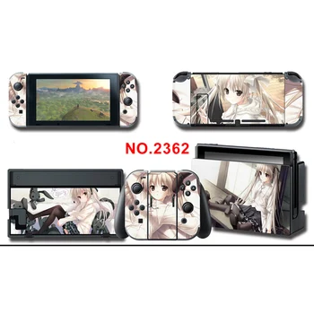 

Protector Cover Decal Vinyl Skins Sticker for Nintendo Switch NS Console+Controller+Stand Holder 2362 sticker