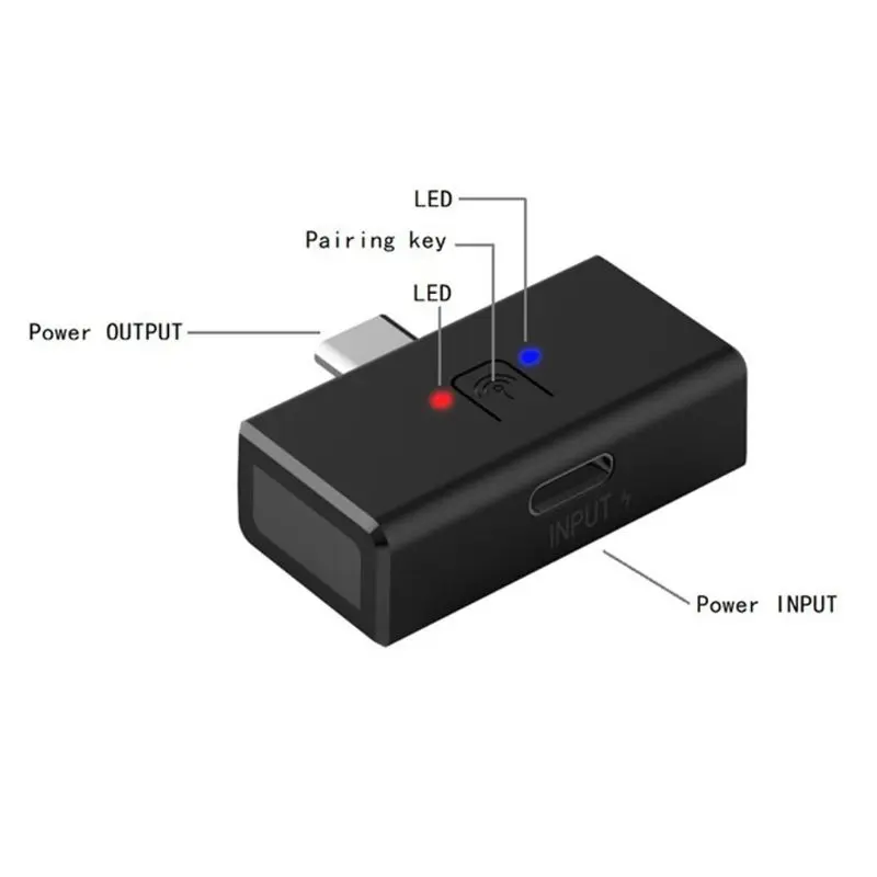Wireless Bluetooth Headset Receive Adapter for nintendo switch NS PS4 Transmitter Transceiver Headset Headphone