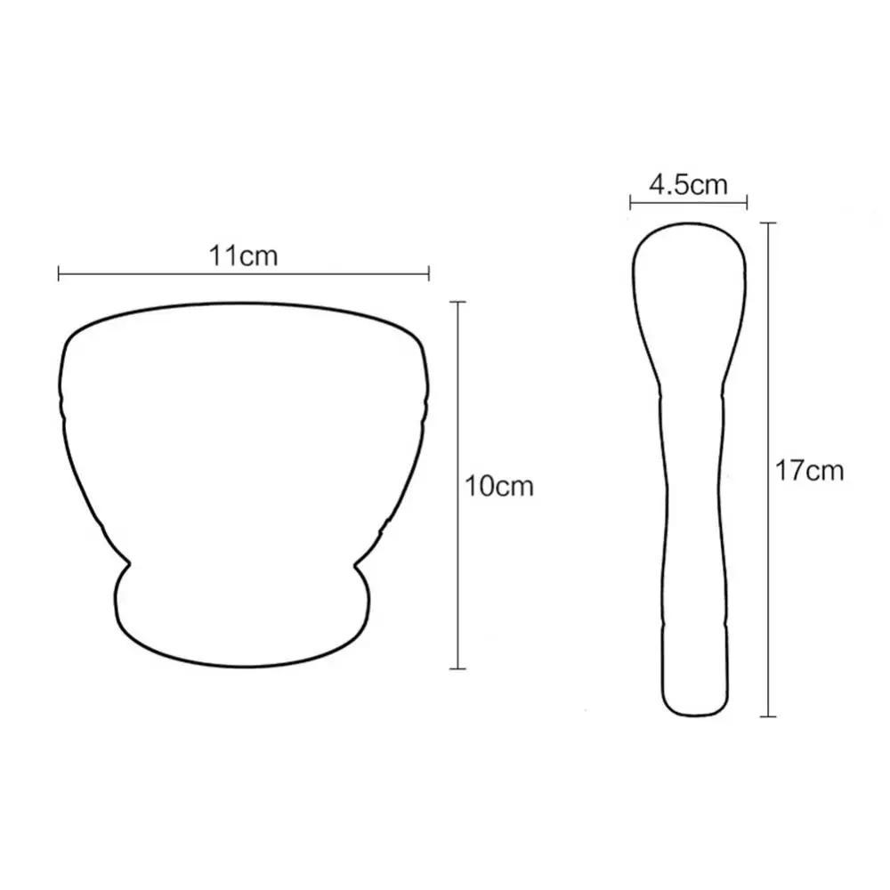 40%HOTGarlic Spice Mix Grinding Crusher Bowl Mash Household Herbs Spice Grinding Bowl Restaurant Kitchen Gadgets