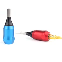 Высокое качество Профессиональный 25 мм патрон из алюминиевого сплава держатель для инструментов для нанесения татуировки ручки с игольчатыми стержнями для роторной татуировки