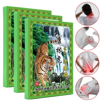 

8Pcs /Bag Neck Back Tiger Balm Pain Relieving Patch Medical Plaster Arthritis Joint Pain Killer Herbal Sticker Health Care