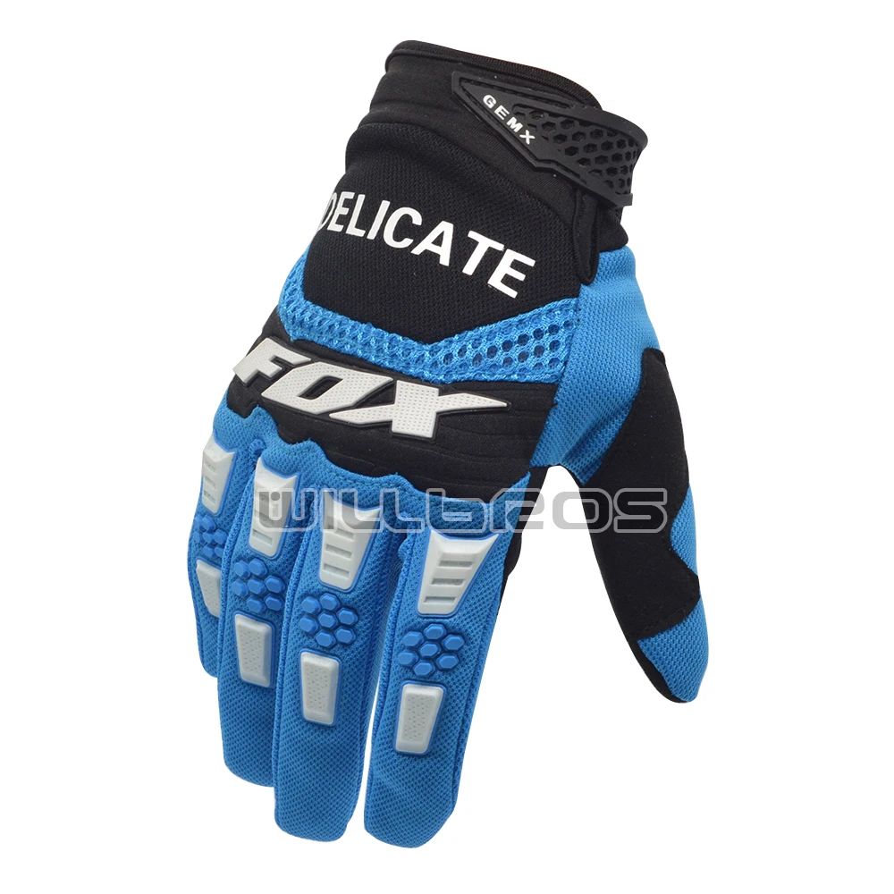 Reducido Guantes delicados de Motocross para hombre, guantes de ciclismo MX, para bicicleta de montaña, todoterreno, color azul y negro mmQKMZZVpKo Reducido Guantes delicados de Motocross para hombre, guantes de ciclismo MX, para bicicleta de montaña, todoterreno, color azul y negro mmQKMZZVpKo