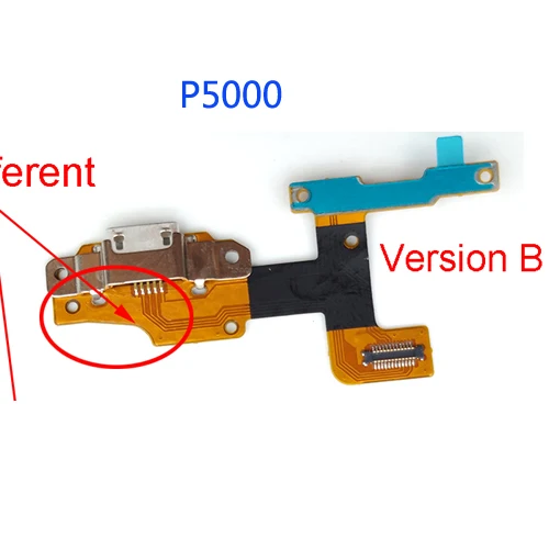 Порты и разъёмы зарядка через usb док-станция для зарядки с гибким кабелем для lenovo YOGA Tab 3 YT3-X50L yt3-x50f yt3-x50 yt3-x50m p5100_usb_fpc_v3.0 - Цвет: P5000