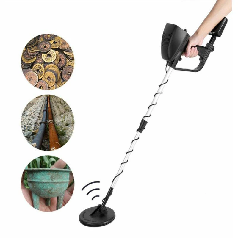 

MPT Metal Detector Underground Gold Detector MD-4030 Adjustable Metal Length Treasure Hunter Seeker Portable Hunter Detector