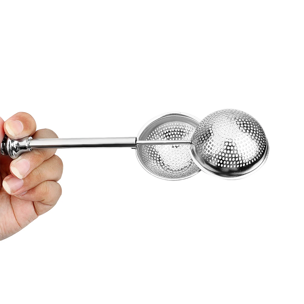 tea infuser Metal Tea Bag Tea Strainer Ball Infuser Filter Spice Tool Accessories Reusable Stainless Steel Teapot Adjustable