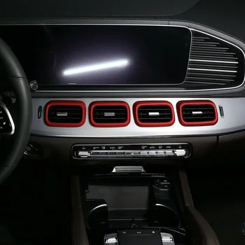 

Red A/C Vent Cover Vent Cover Parts For Benz GLE W167 GLS X16 2019 2020