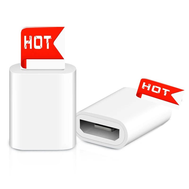 Micro USB toLighting конвертер адаптер для iPhone 11 Pro X XS Max XR 5S 5C SE 6 6S 7 8 Plus зарядный кабель