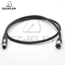 Камера 12v Hirose 4pin для mini XLR 4 pin female для tvlogic 055/056/058 кабель питания