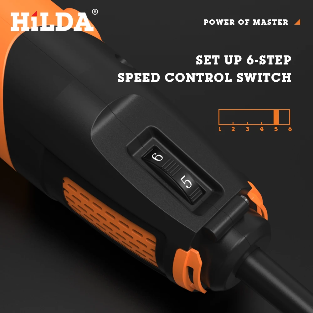 HILDA 400 Вт электрическая дрель мини шлифовальная для Dremel вращающиеся инструменты