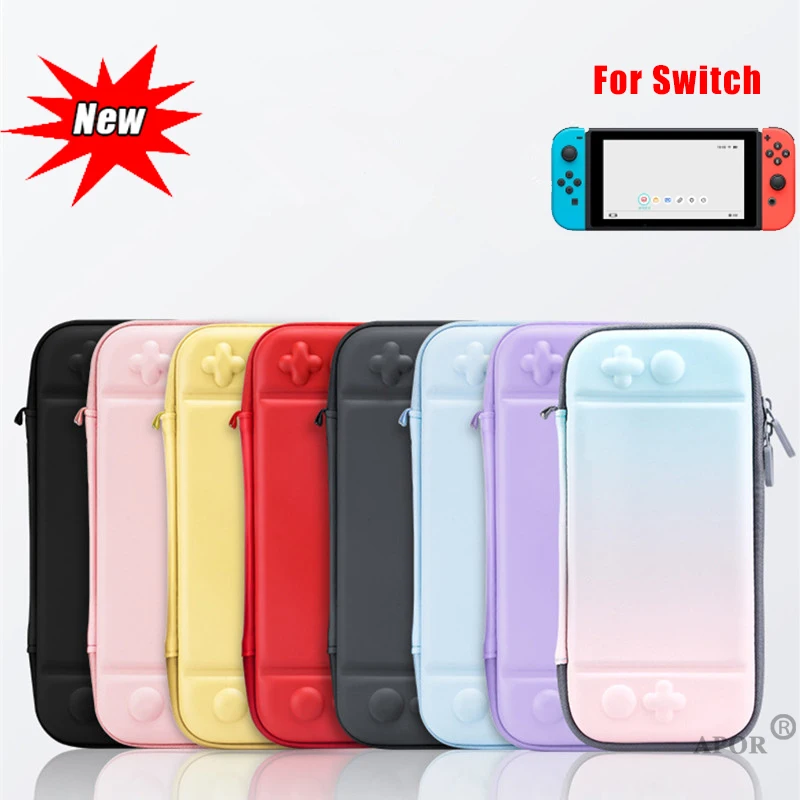 

Colorful Bag Carrying Case Portable Pouch For Nintend Switch NS Detachable Ultra Slim Hard Shell Protective Cover Dropshipping