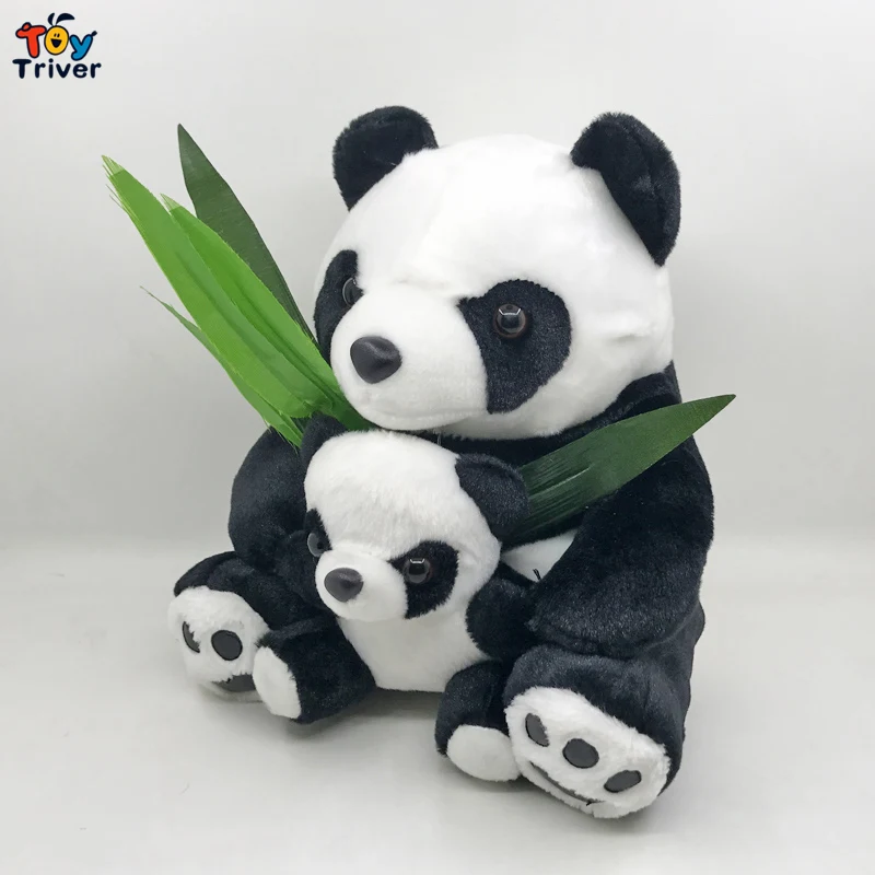 1 шт., Kawaii Panda, плюшевая игрушка, Triver, мягкие животные, кукла для мамы, детей, младенцев, детей, девочек, плюшевые игрушки, подарок на день рождения, домашний декор