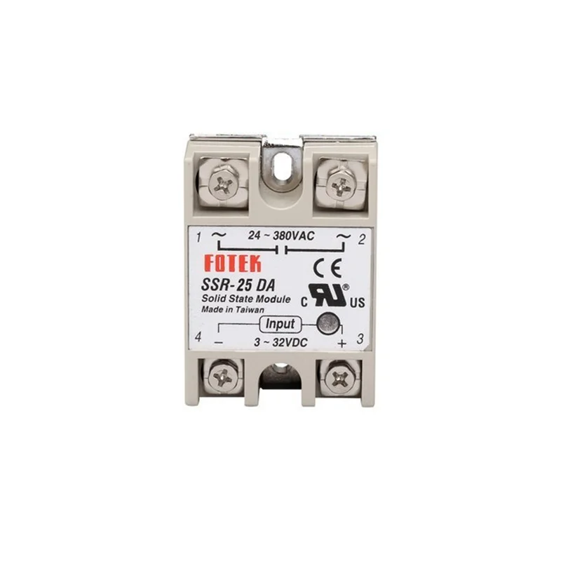 Description Picture 3 of itemSSR-10DA SSR-25DA SSR-40DA ssr 10A 25A 40A 75A 80A Solid State Relay Module 3-32V DC Input 24-380V AC Output Load Single Phase
