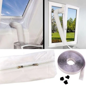 

Hot Sale 3M Air Lock Window Seal Cloth Plate White Universal Home Flexible Waterproof Soft Board For Mobile Air Conditioner
