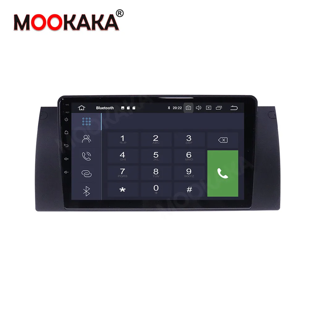 Автомобильный DVD плеер с GPS Android 10 0 4G для BMW X5 /E39/E53 1999 2000 2005 мультимедийное радио