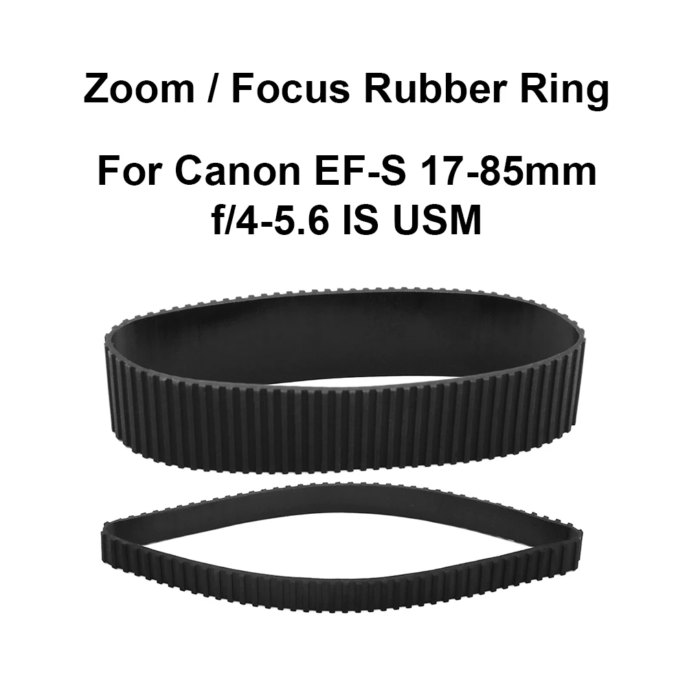 LensZoomRubberRingFocusRubberRingReplacementforCanonEFS17
