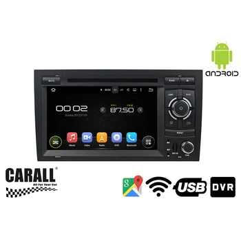 

CARALL KD7038 Autoradio Android 8,0 Audi A4 GPS DVD USB SD WI-FI Bluetooth Navigator