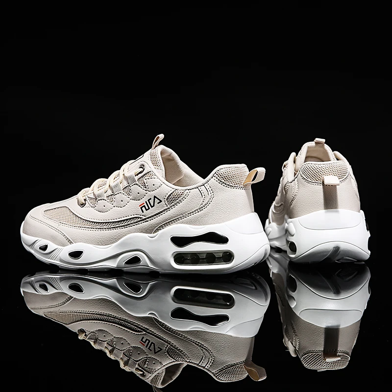 Мужские кроссовки krosovky черные легкие сетчатые на шнуровке воздухопроницаемые