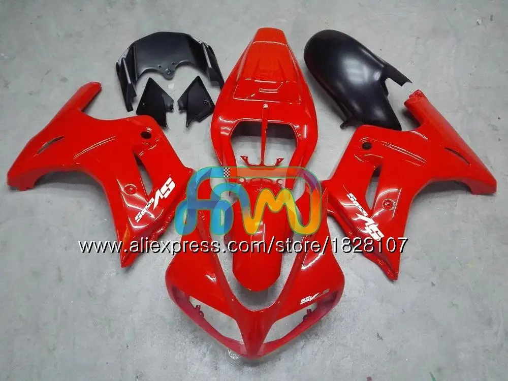 No. 3 SV650S для SUZUKI все белое горячее SV650 1000 03 04 05 06 07 08 47BS. 2 SV1000S SV 650S 1000 2003 2004 2005 2006 2007 2008 обтекатель - Цвет: No. 3