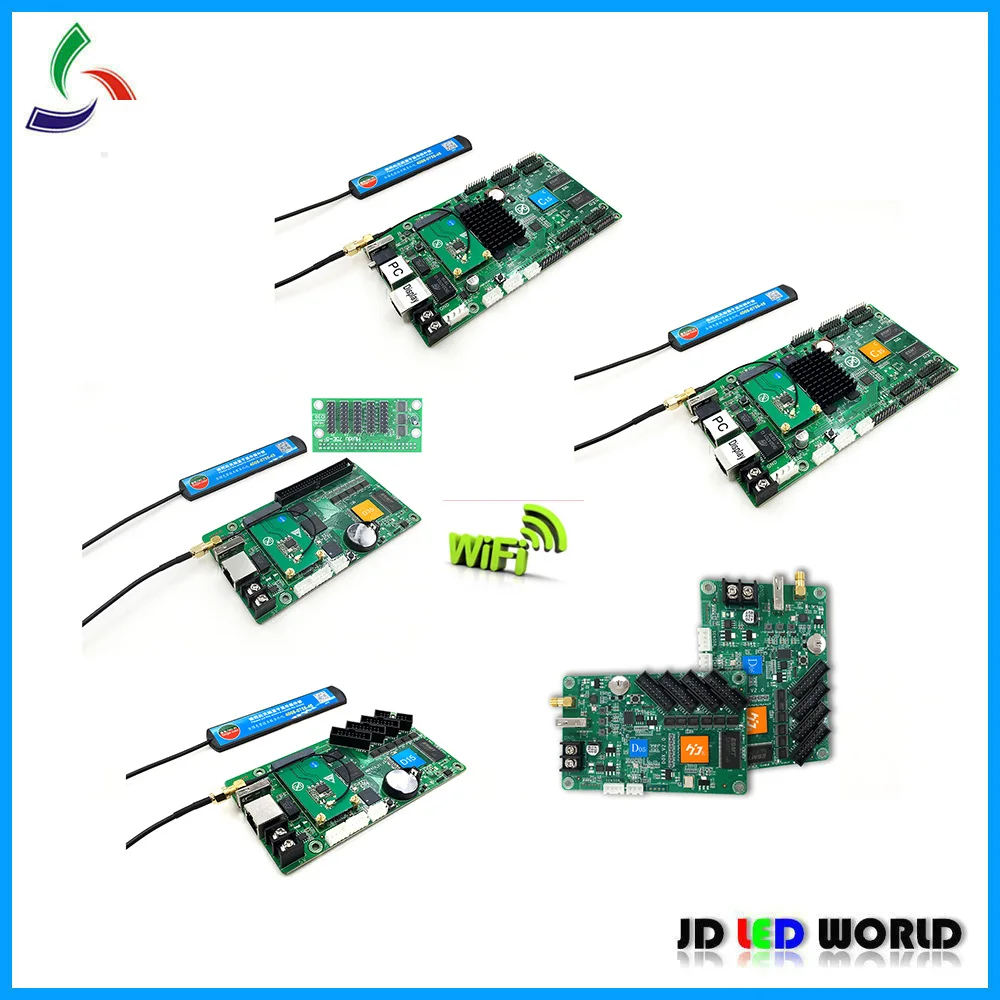 HUIDU D05 D06 D15 D35 C15C C35 wifi беспроводной RGB полноцветный светодиодный экран контроллер карты поддерживает P3/P4/P5/P6/P7.62/P8/P10