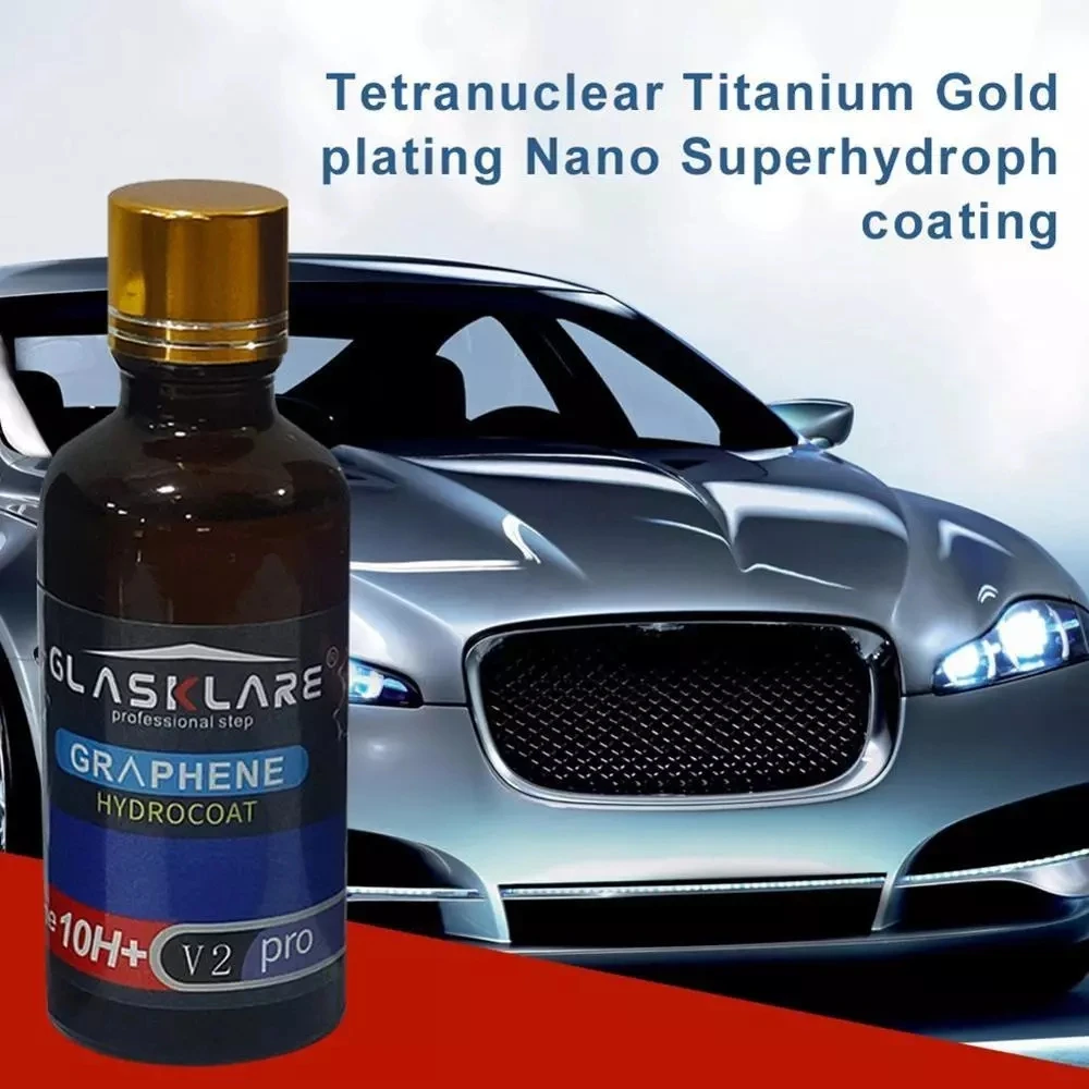 Graphene Car Ceramic Coating 10H+2 German Liquid Glass Nano Super Hydrophobic Car Plating Anti