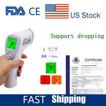 

Non-contact Infrared IR temperature infrared temperature meter Digital temperature gun LCD Display termometro Digital