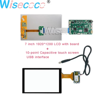 

Wisecoco 7 Inch 1920Ã—1200 322PPI Landscape Type + USB Capacitive Touch Screen with MIPI Mini HDMI Driver Board for PS4 & Tablet