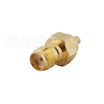 

Superbat 5 pcs SMA-MMCX RF Adapter SMA Female Jack to MMCX Male Plug straight Coax Connector