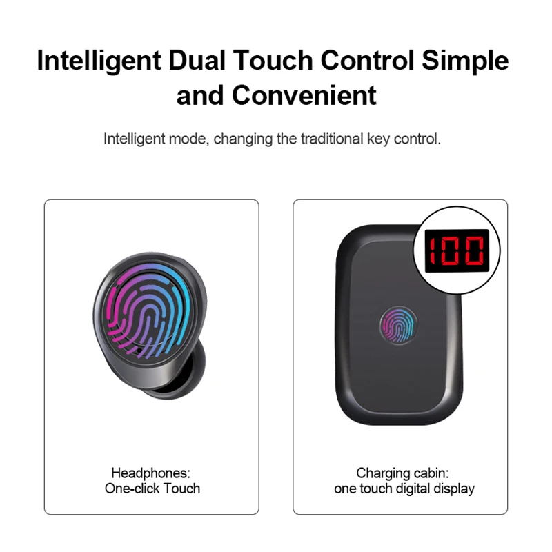 TWS X10 Bluetooth 5,0 наушники с сенсорным управлением IPX7 водонепроницаемые беспроводные наушники 3D стерео гарнитура с шумоподавлением аккумулятор 3500 мАч