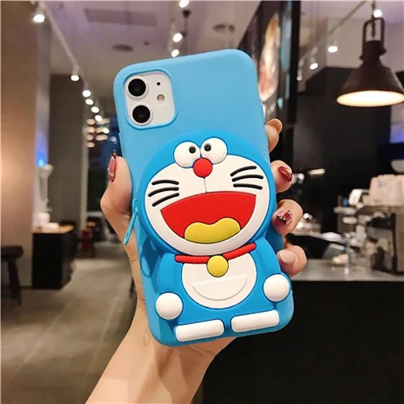 3D силиконовый чехол с монетницей для Huawei Nova 5T 7i 6 SE 7 Pro 3 3i мягкий мультяшный на