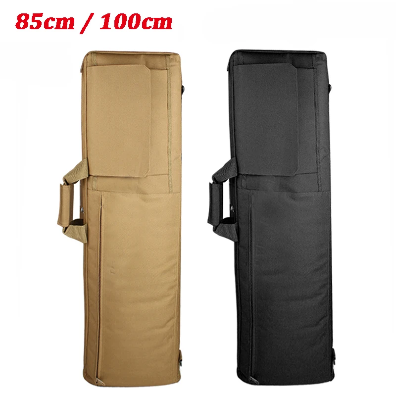 

85cm / 100cm Nylon Tactical Airsoft Hunting Rifle Case Protection Shoulder Bag Heavy Duty Military Gun Bag