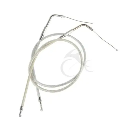 

Motorcycle Clutch Cable Throttle Cable Wires For Harley Yamaha Honda CBR600 F4 F4I CB500