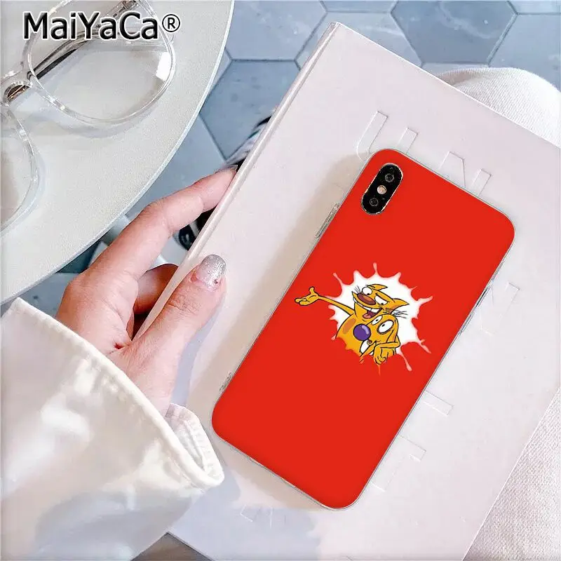 MaiYaCa RUGRATS Rocko medins life dog Прозрачный чехол для телефона Apple iphone 11 pro 8 7 66S Plus X XS MAX 5S SE XR
