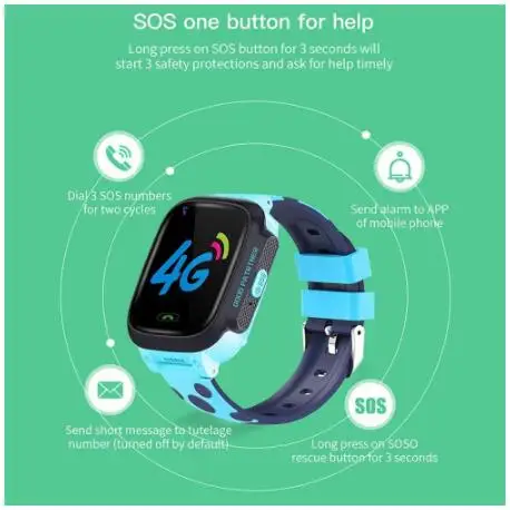 Y95 4G Child Smart Watch Phone GPS Kids Smart Watch Waterproof Wifi Antil-lost SIM Location Tracker Smartwatch HD Video Call